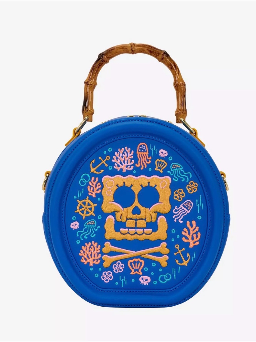 Loungefly SpongeBob SquarePants Pirate Icons Crossbody Bag